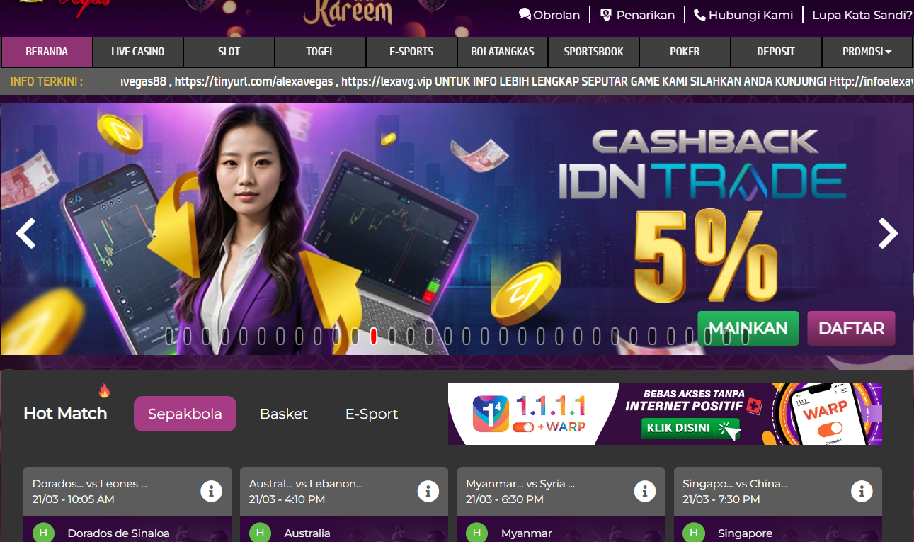 Casino Online ALEXAVEGAS: Sensasi Bermain Game Klasik dan Modern dari Rumah Anda!