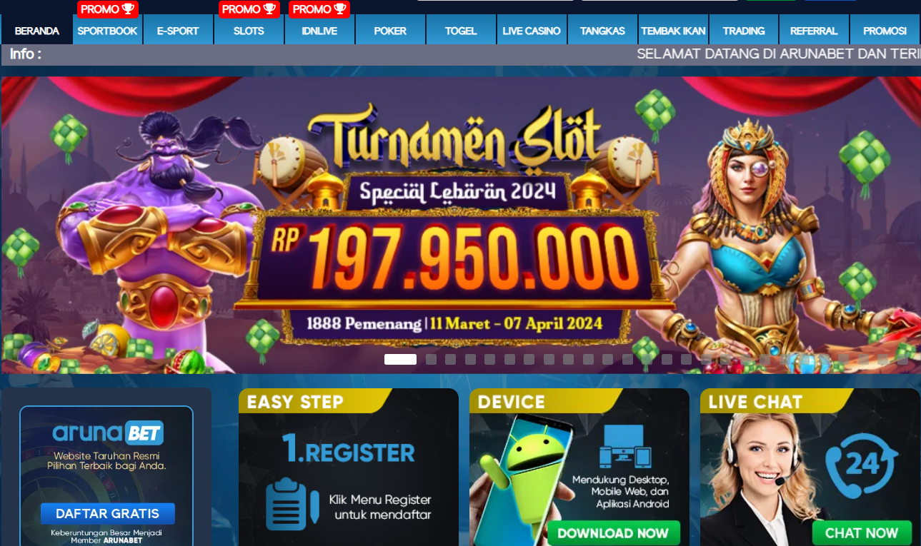 ARUNABET Situs Togel Terpercaya Di Asia
